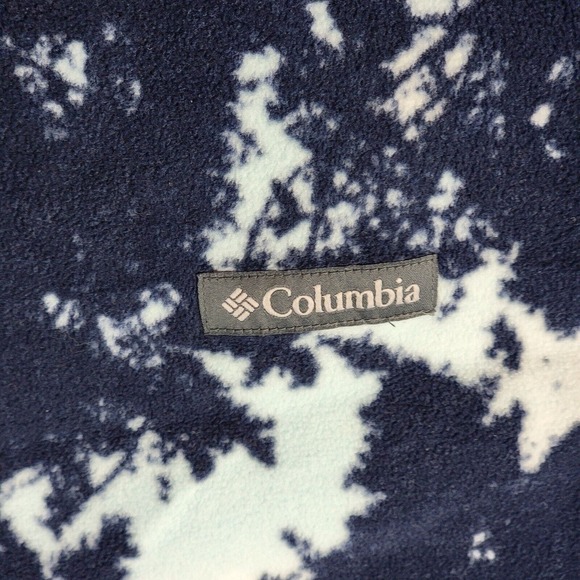 Columbia Pullover Womens Medium Long Sleeve 1/4 Side Zip Front Pocket - Picture 6 of 10